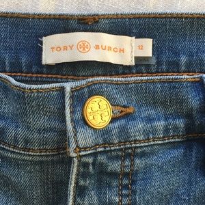 Tory Burch denim skirt